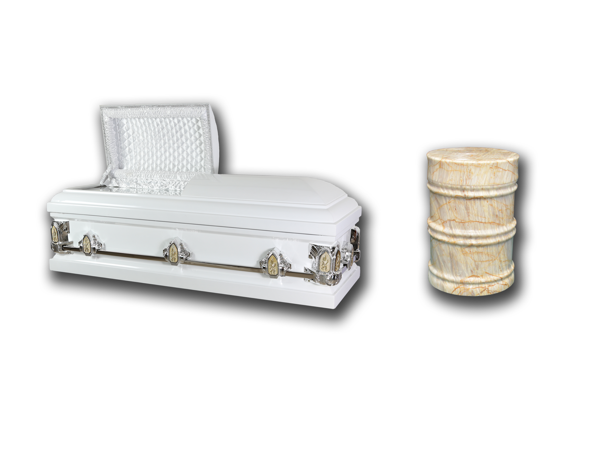 Included casket from ST. JUDE traditional pre-need plan from St Peter Life plan